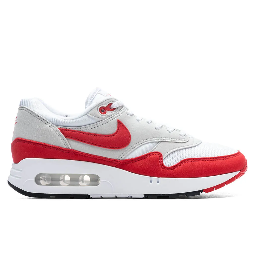 Air Max 1 '86 Original Big Bubble - White/University Red/Neutral Grey