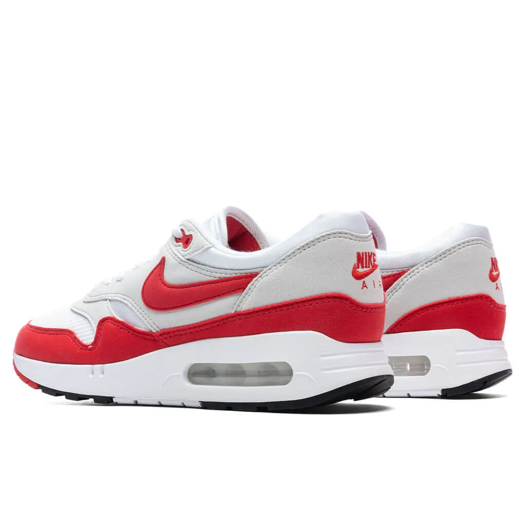 Air Max 1 '86 Original Big Bubble - White/University Red/Neutral Grey