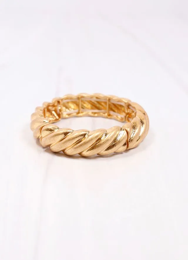 Barbarina Metal Bracelet GOLD