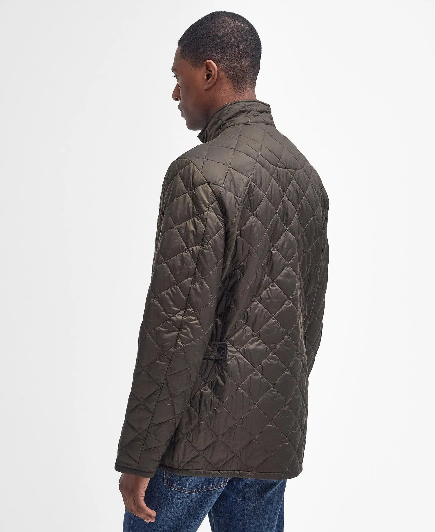 Barbour Flyweight Chelsea Quilted Jacket Men's Olive - A One Clothing