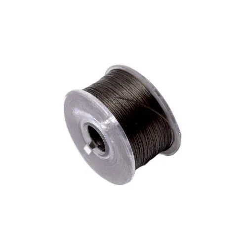 Beading Thread, FGB Coated Nylon Japanese Beading Thread, For Seed Beads, Dark Brown, 0.1mm