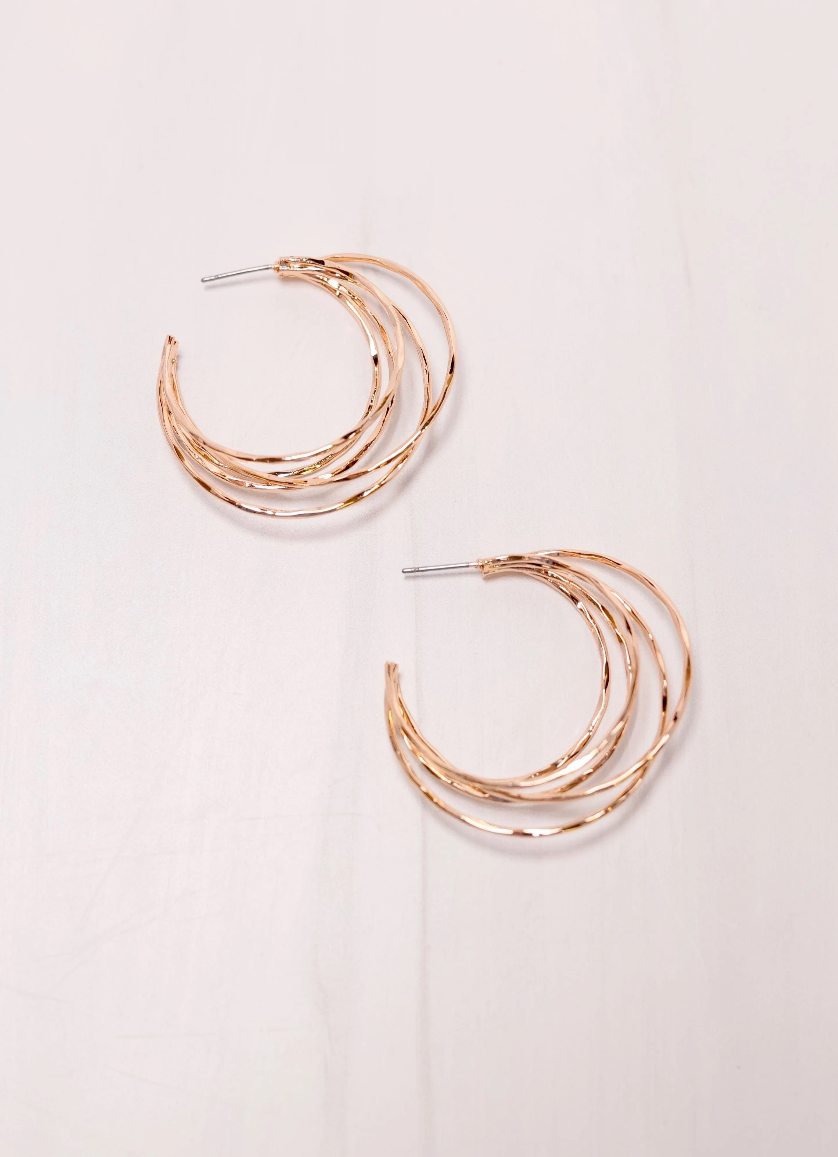 Beechwood Hoop Earring GOLD