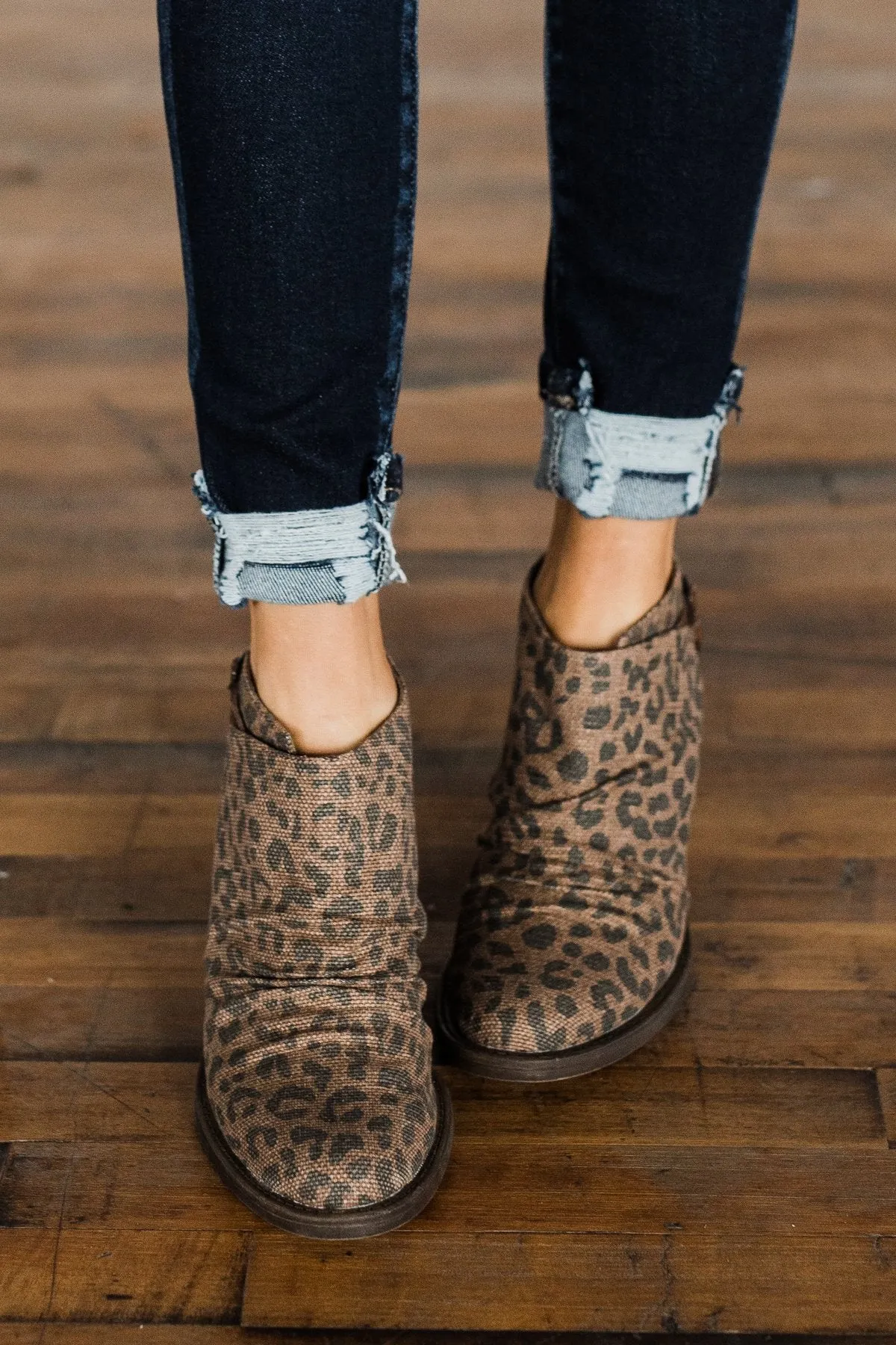 Blowfish Leben Booties- Leopard