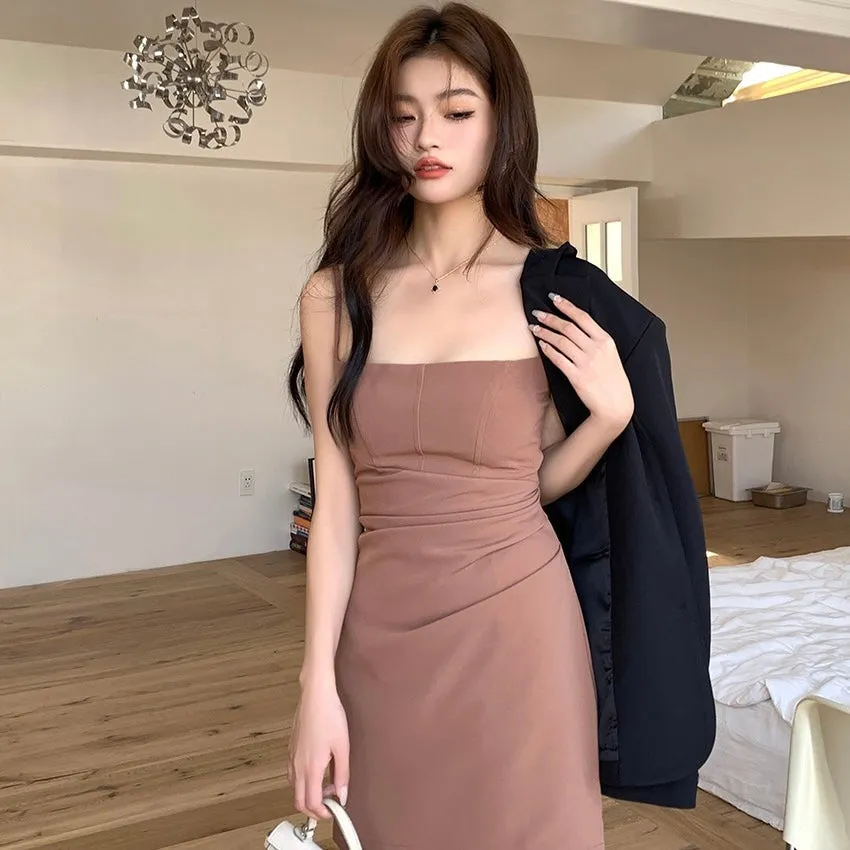 Brown Nude Dress