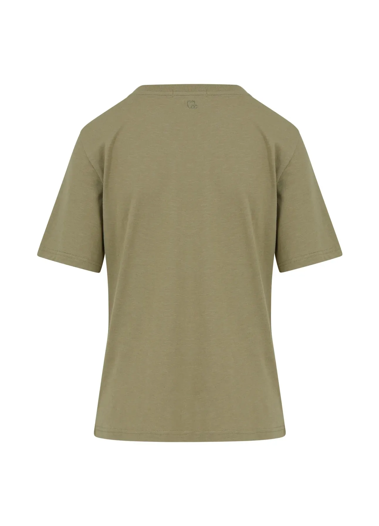 CC Heart- Regular T Shirt Dusty Olive