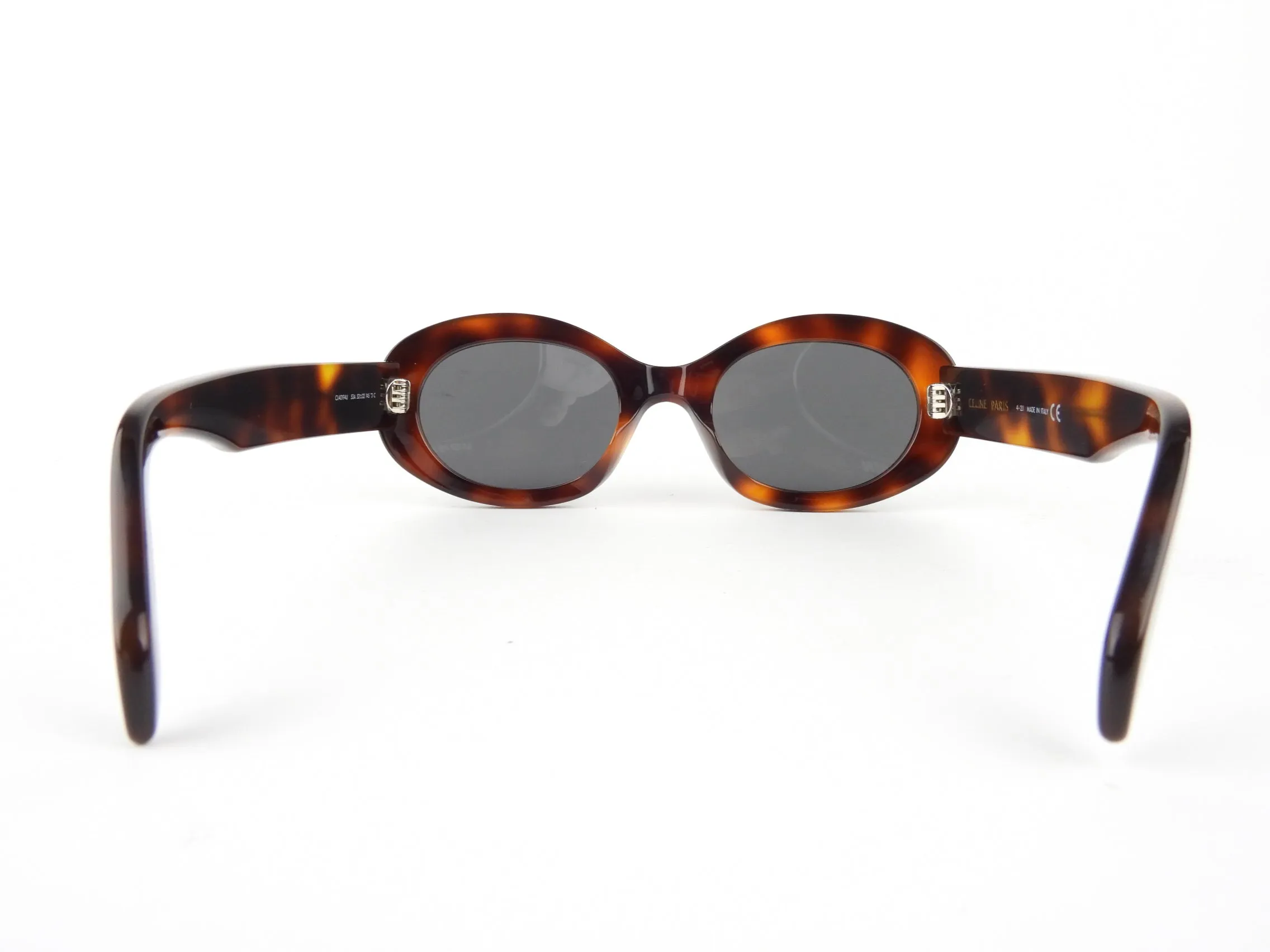 Celine Brown Tortoise Shell Triomphe Sunglasses