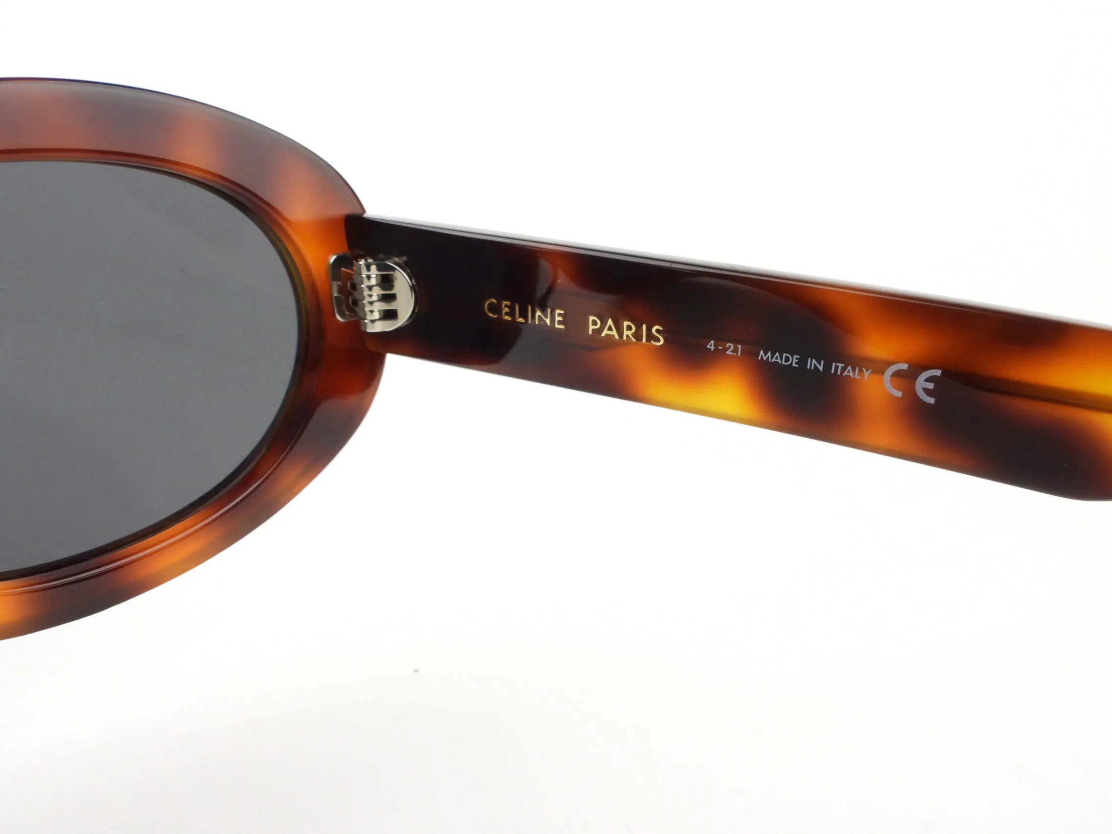 Celine Brown Tortoise Shell Triomphe Sunglasses