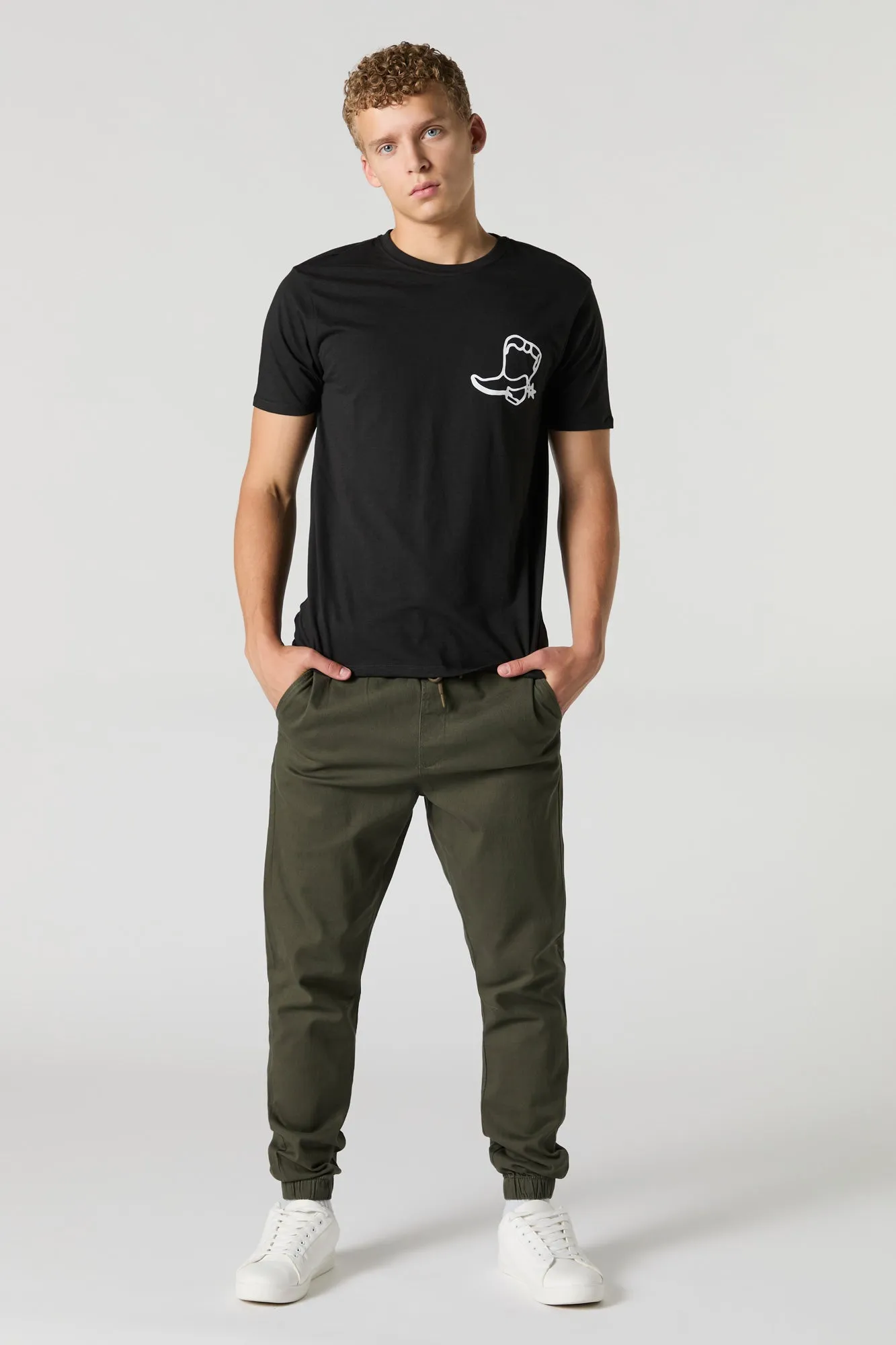 Cowboy Boot Graphic T-Shirt