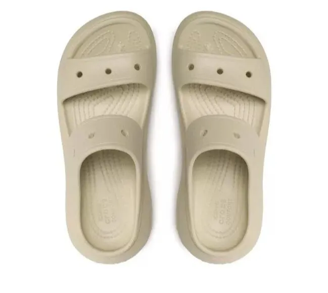      Crocs Classic Crush Sandal 207670-2Y2 Bone OS