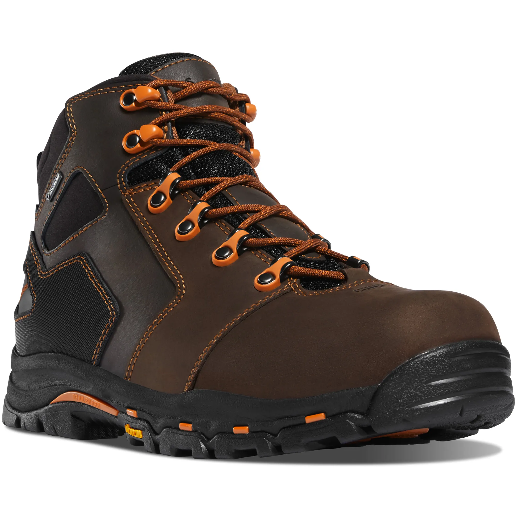 Danner Mens Vicious 4.5 inch Comp Toe Gore-Tex Boot- Brown/Orange