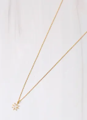 Delisle CZ Necklace GOLD