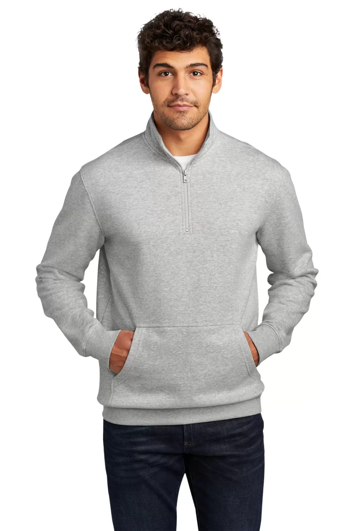 District Clothing DT6106 District   V.I.T.  Fleece 1/4-Zip SKU: DT6106