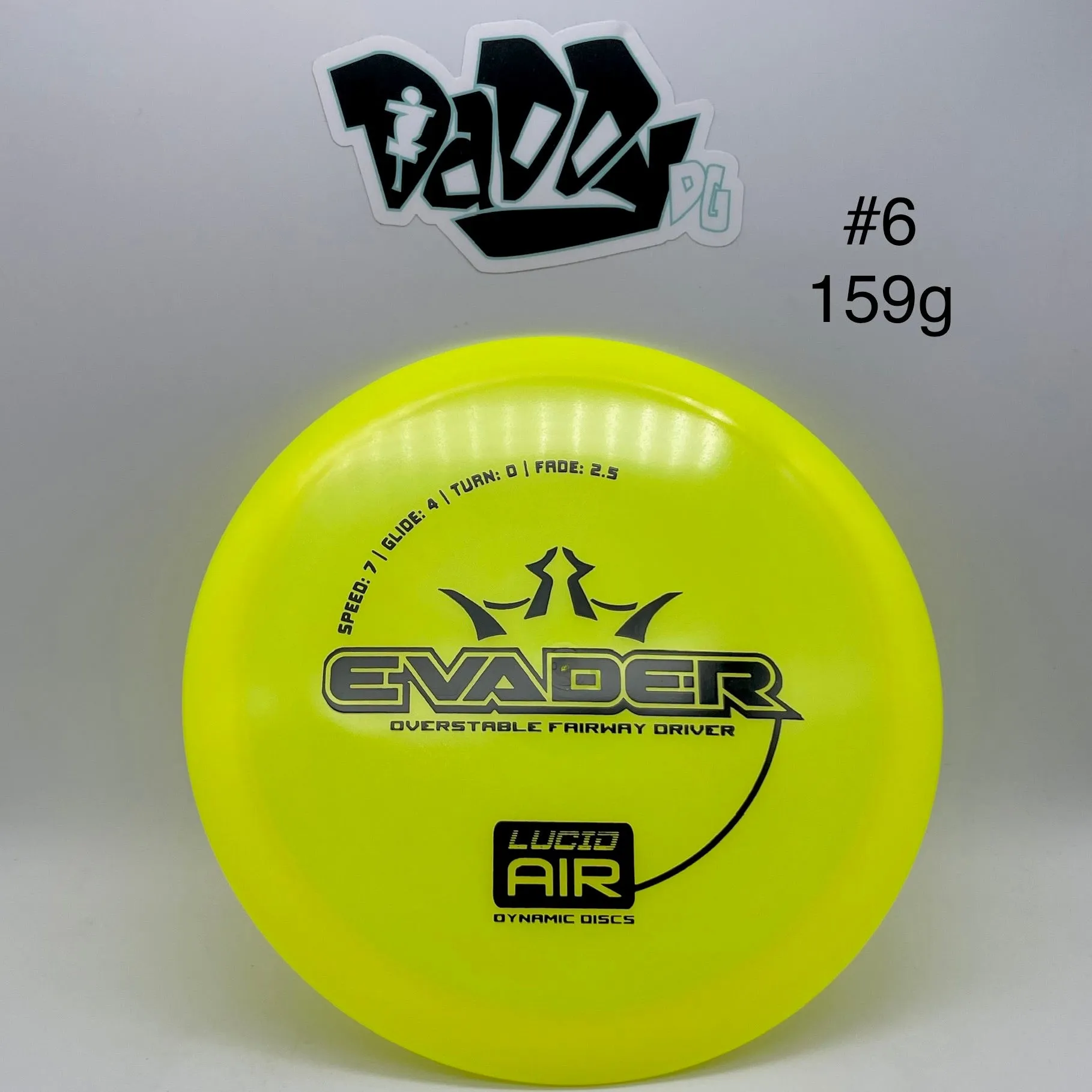 Dynamic Discs Lucid Air Evader Fairway Driver