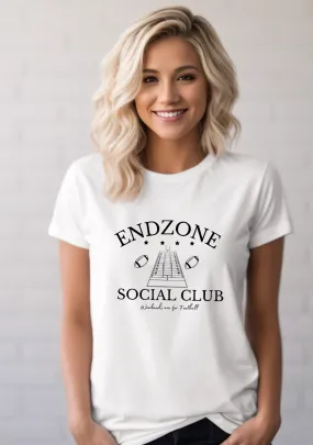 End Zone Social Club Graphic Tee