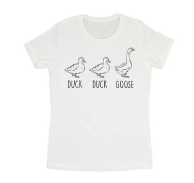 Farm Fed Clothing Women's Short-Sleeve Duck Goose T-Shirt