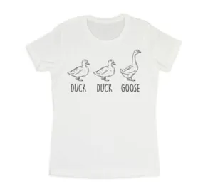 Farm Fed Clothing Women's Short-Sleeve Duck Goose T-Shirt