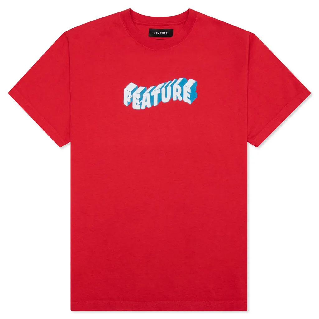 Flag Tee - Scarlet