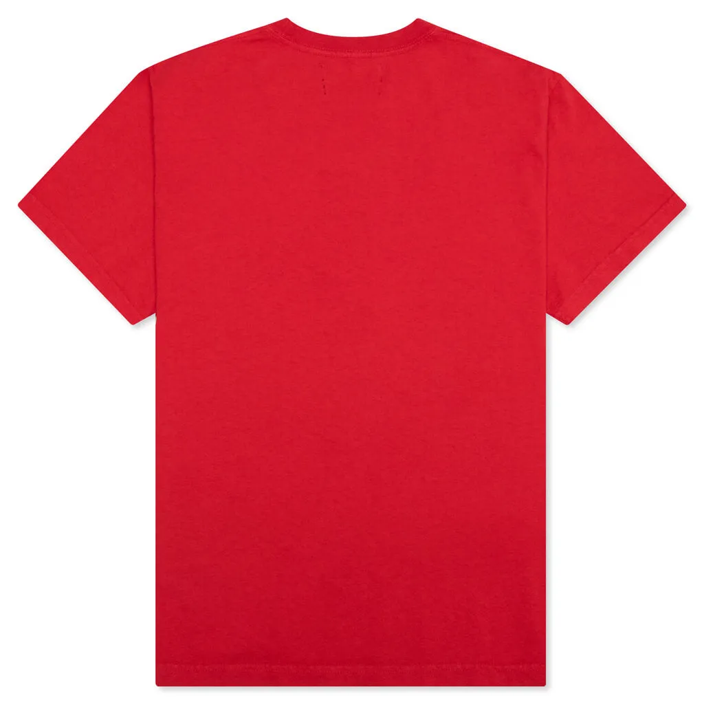 Flag Tee - Scarlet