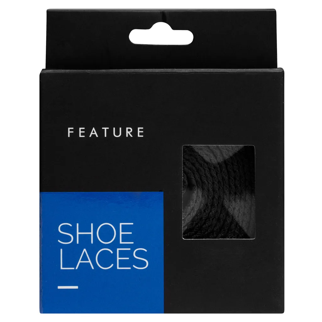 Flat Shoe Laces - Black