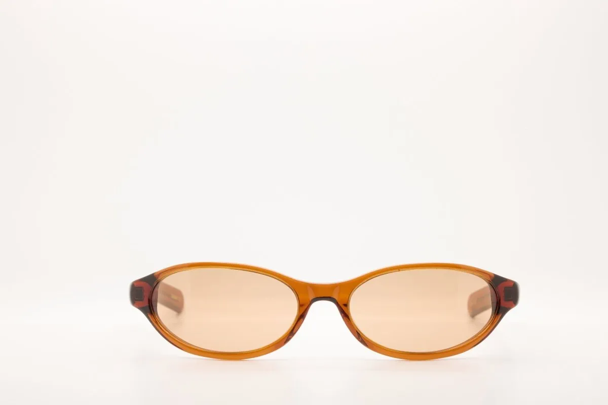 FLATLIST OLYMPIA Crystal Brown / Brown sunglasses