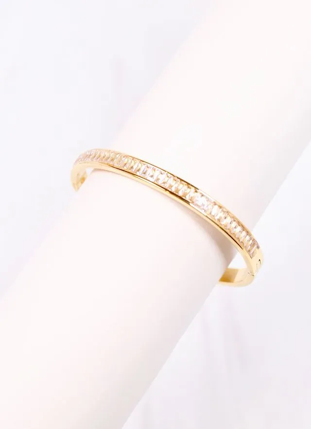 Forman CZ Bracelet GOLD