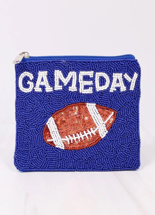 Gameday Football Pouch BLUE