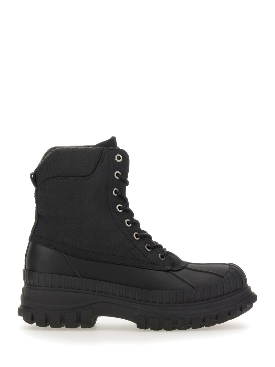 GANNI    OUTDOOR LACE-UP BOOT