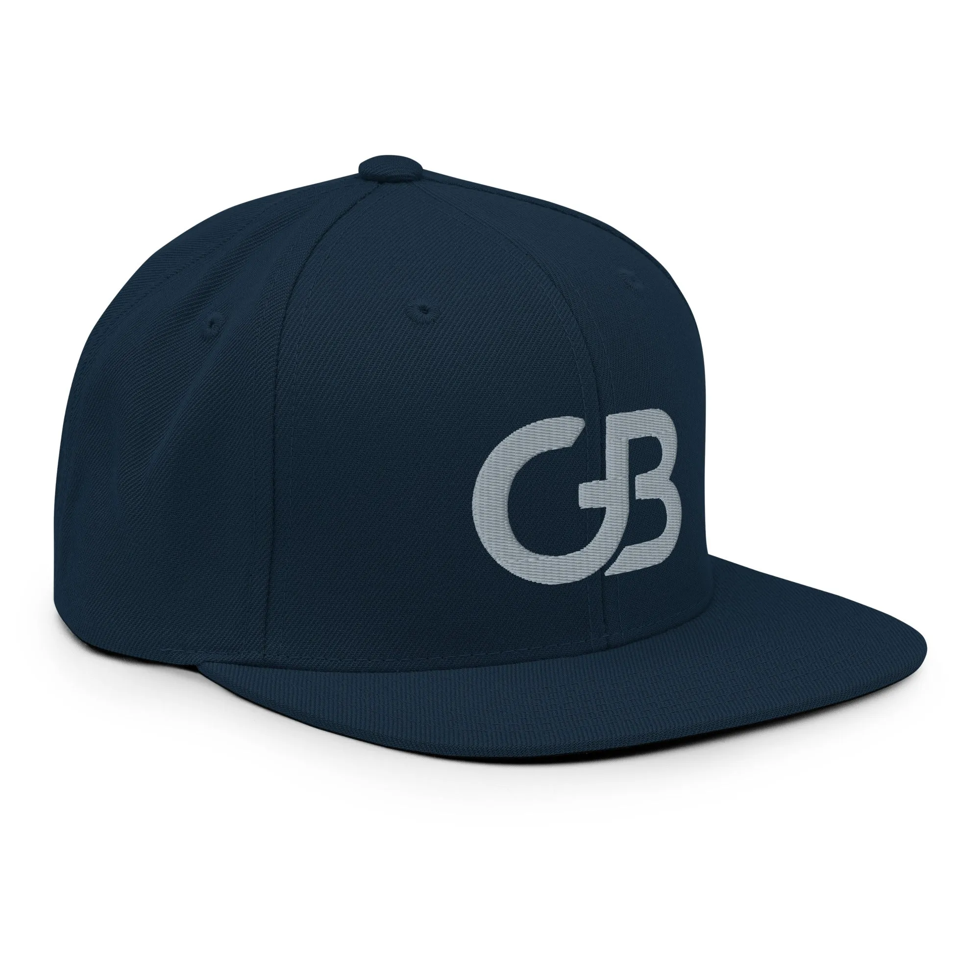 Gerald Black Flat Brim Snapback Baseball Hat for Men and Women