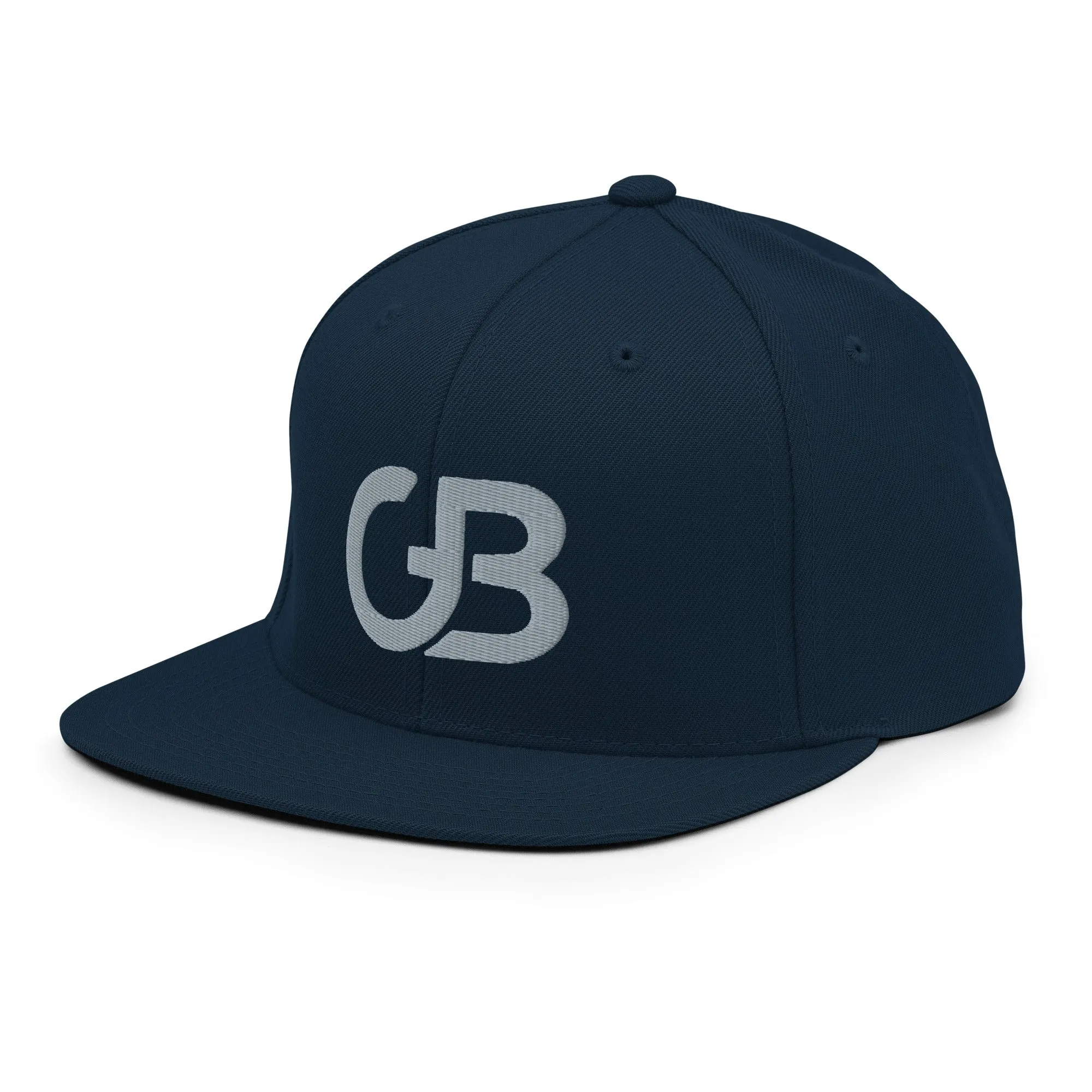 Gerald Black Flat Brim Snapback Baseball Hat for Men and Women