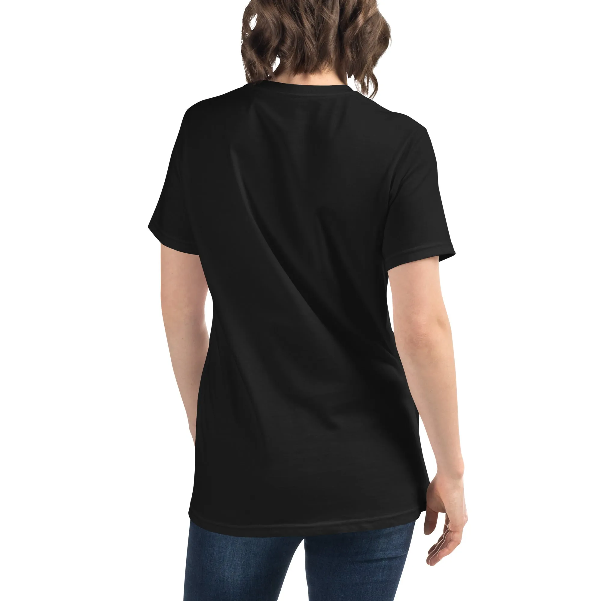 Gerald Black Organic Cotton Black Statement T-Shirt for Men and Women