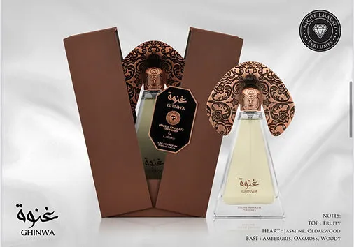 Ghinwa 100ml EDP by Lattafa Niche Emarati Perfumes