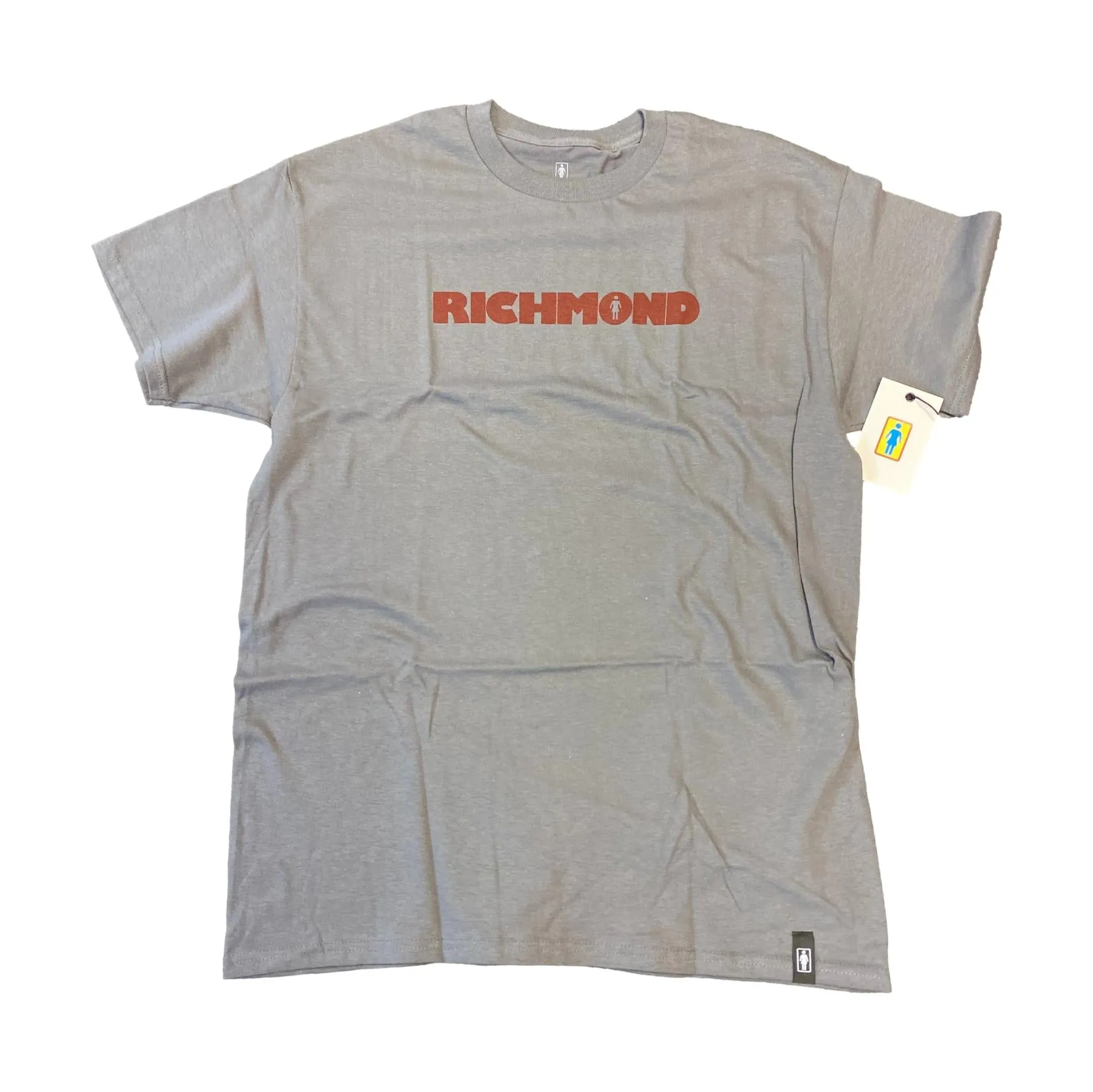 Girl Skateboards We OG Richmond Tee Grey/Maroon