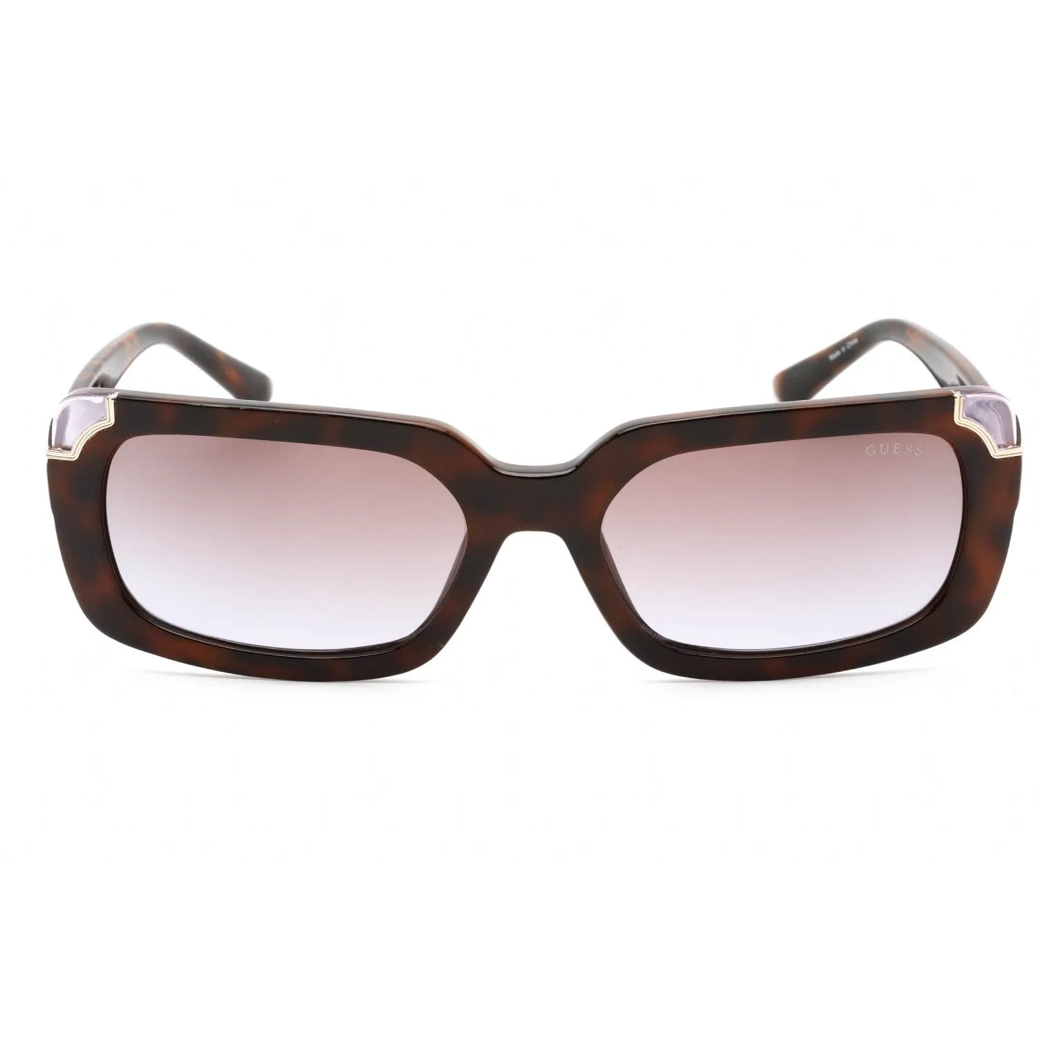 Guess GU7841 Sunglasses dark havana / gradient brown Women's