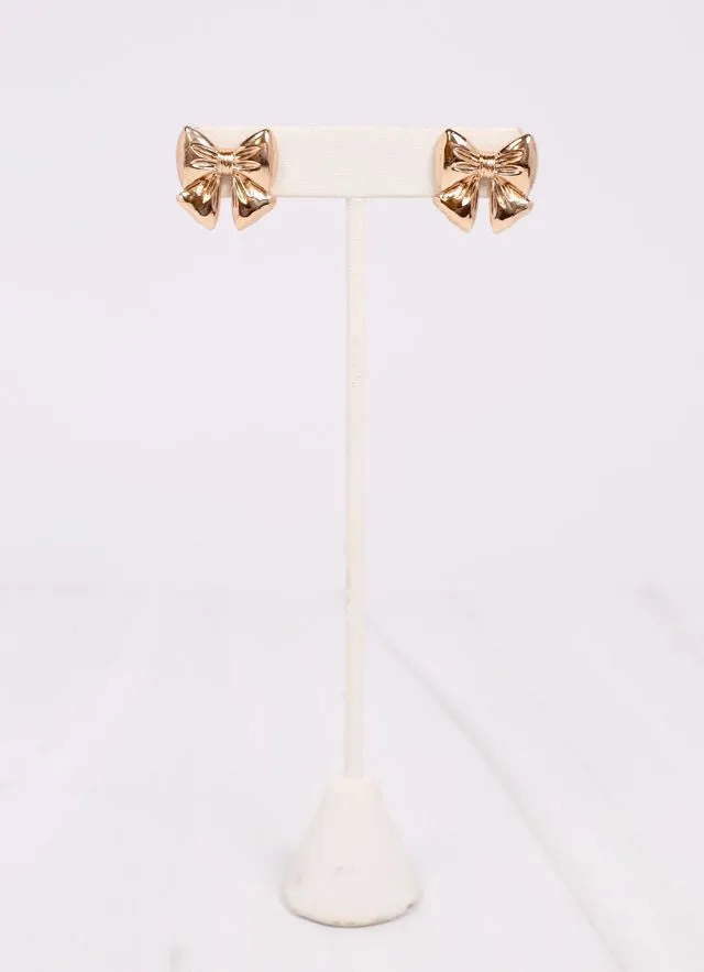 Hanora Bow Earring GOLD