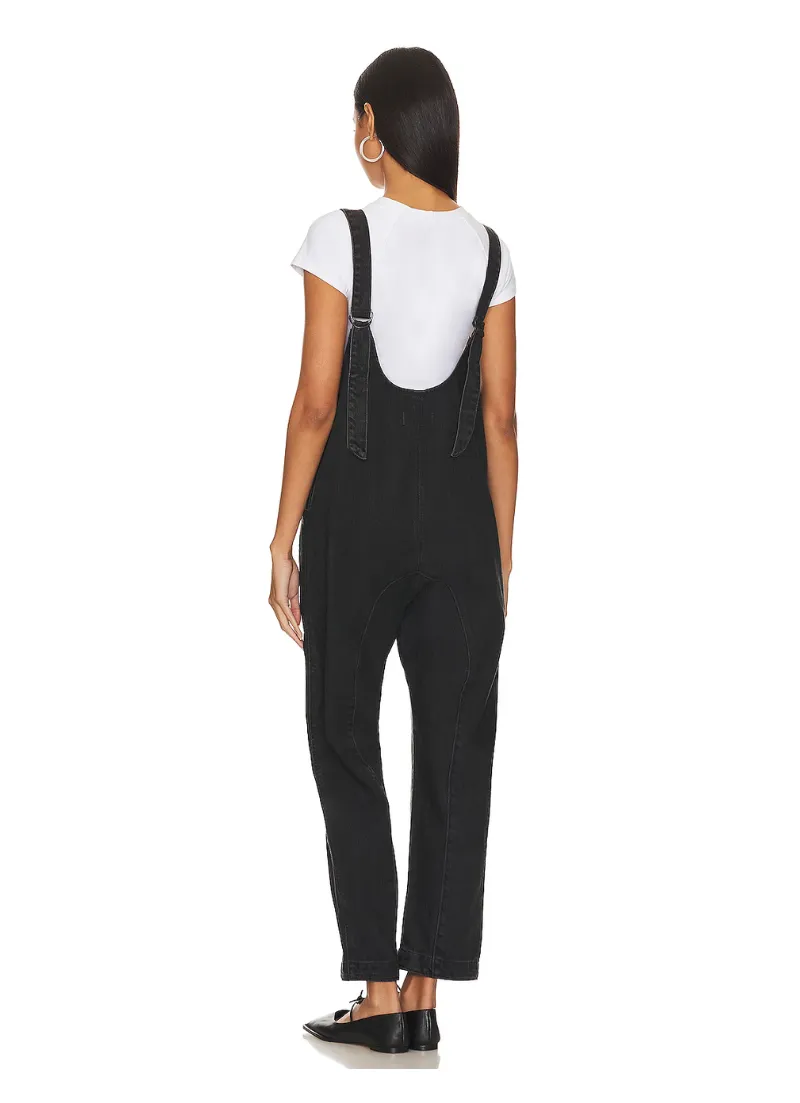 High Roller Denim Jumpsuit