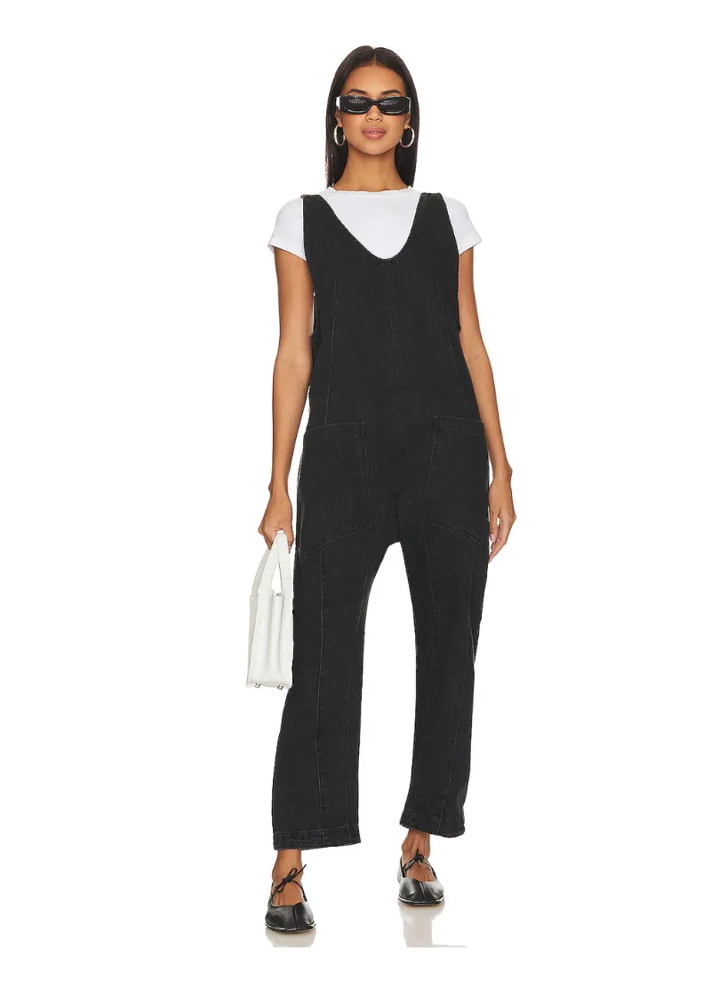 High Roller Denim Jumpsuit