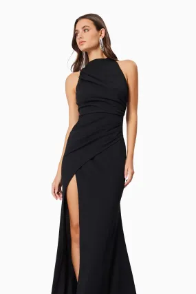 JADE HIGH NECKLINE BLACK