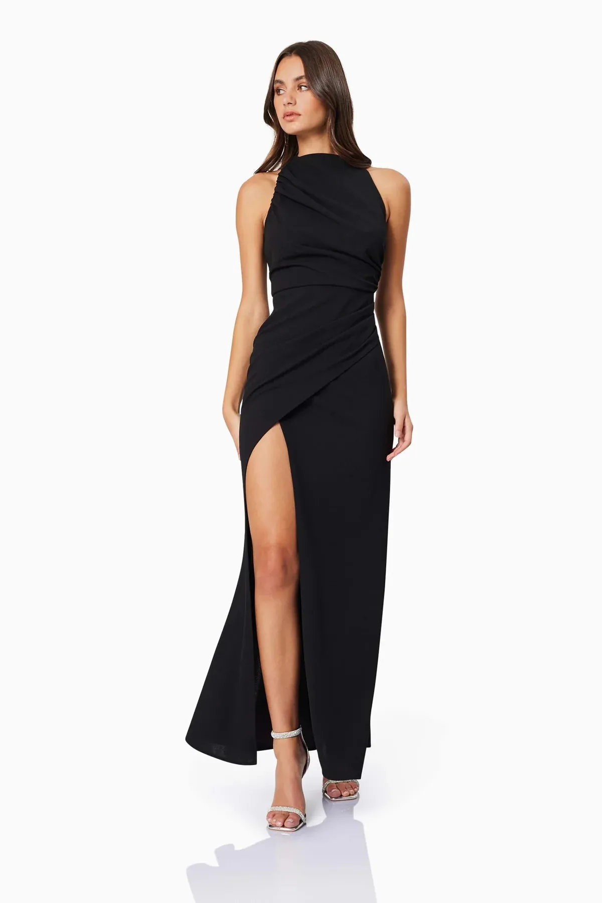 JADE HIGH NECKLINE BLACK