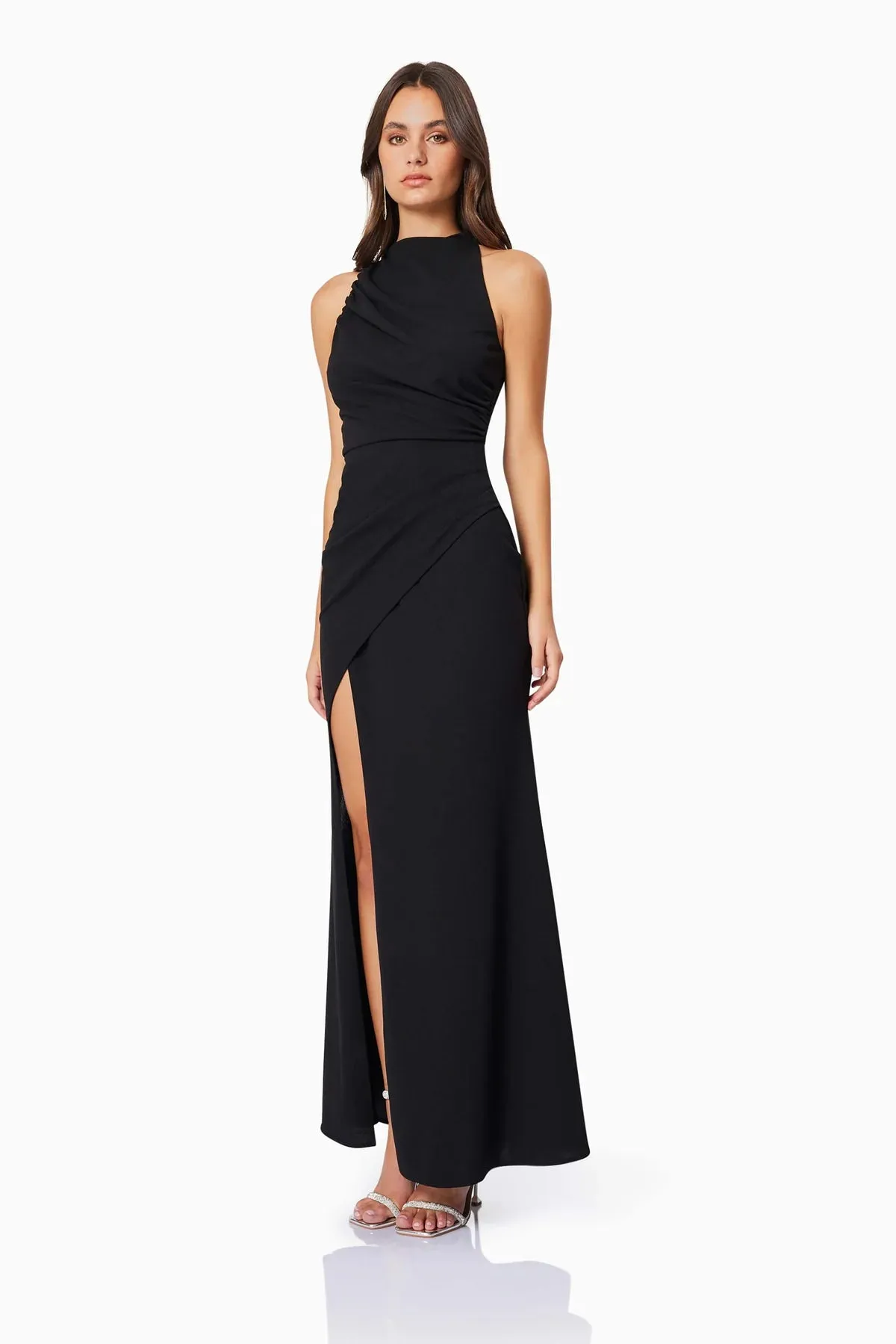 JADE HIGH NECKLINE BLACK