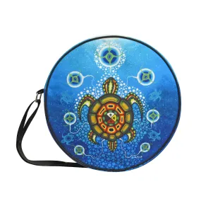 James Jacko Medicine Turtle 14in Drum Bag