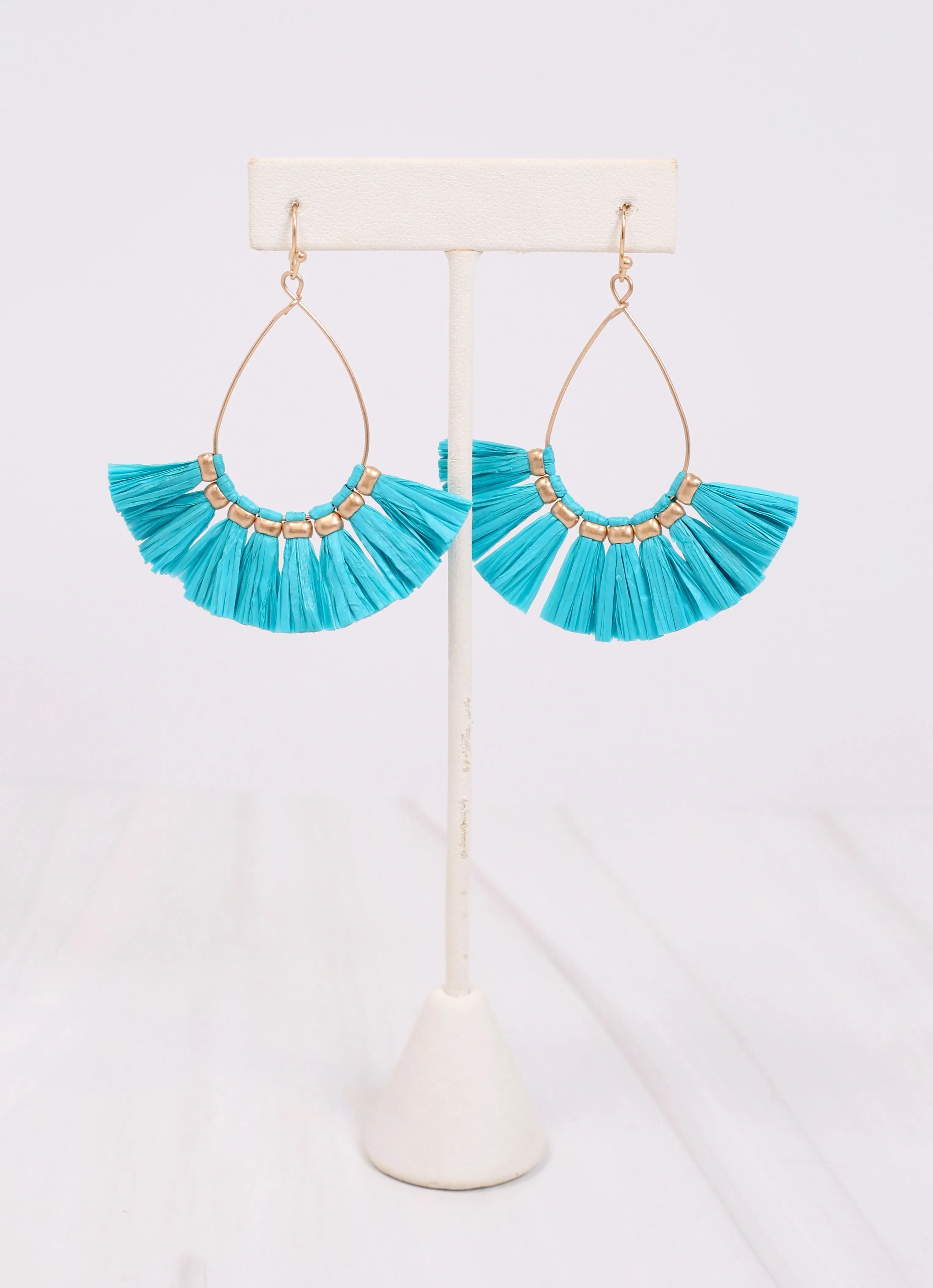 Lonnie Tassel Earring TURQUOISE