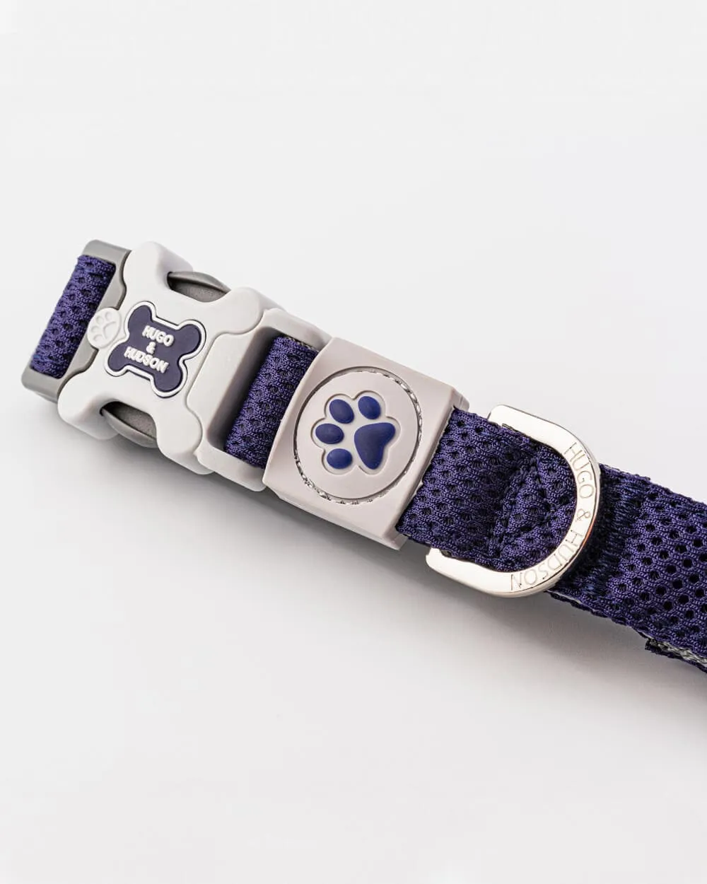 Mesh Dog Collar - Navy