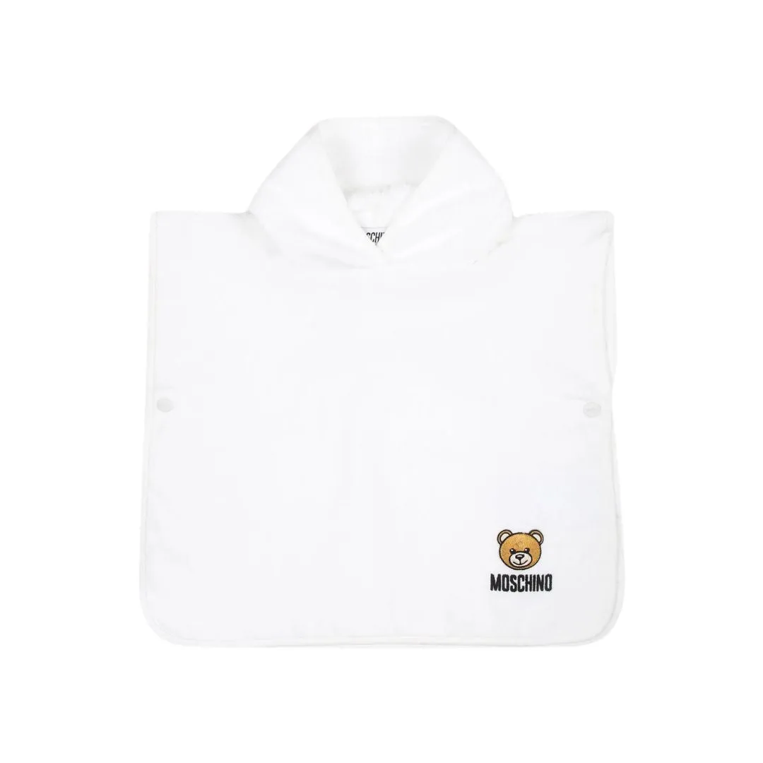 Moschino Bathrobe Bear White