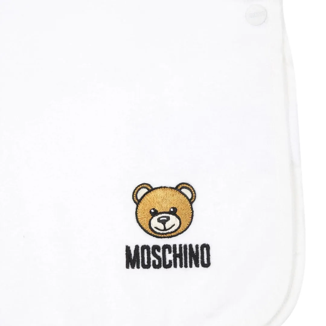 Moschino Bathrobe Bear White