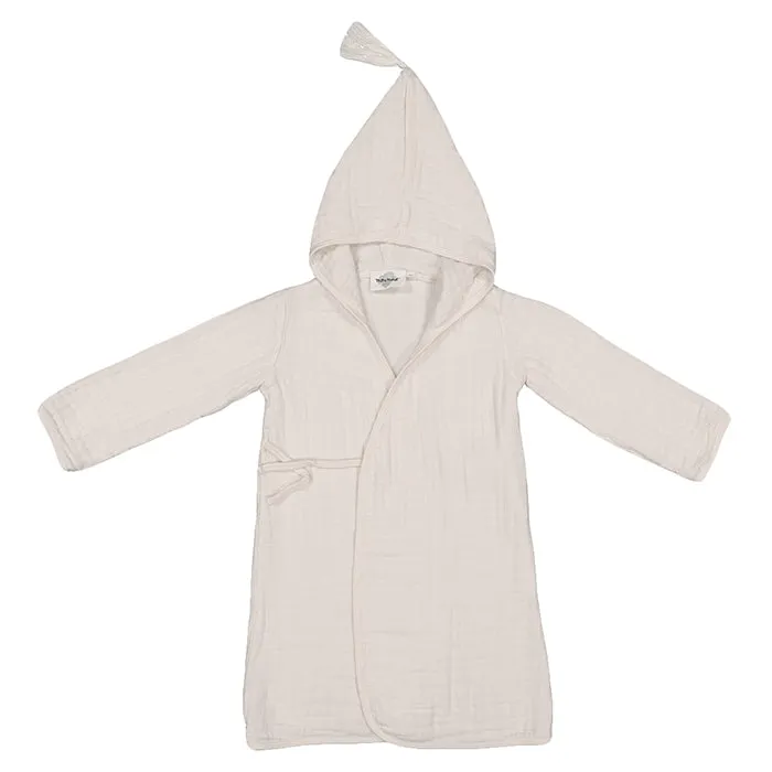 Moumout Paris Child Pepin Bathrobe Milk Cream