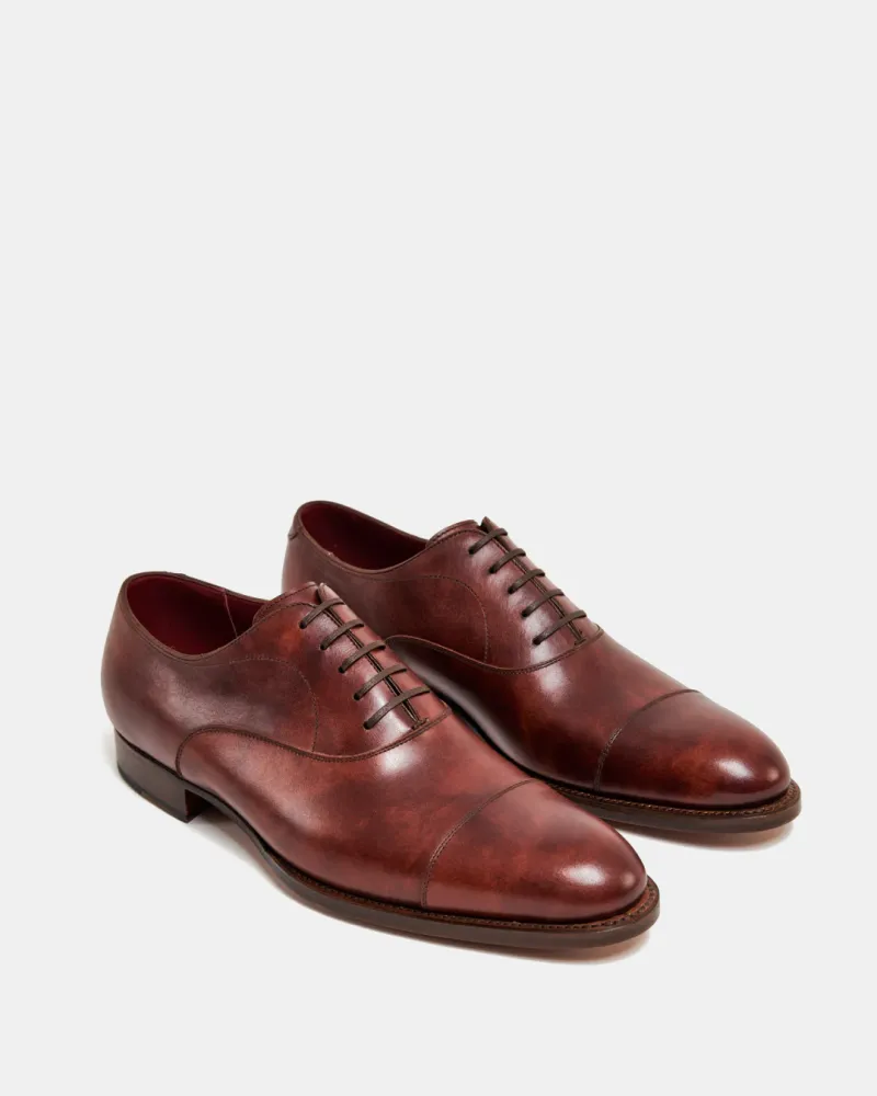 Museum Cognac Cap Toe Oxford Dress Shoe