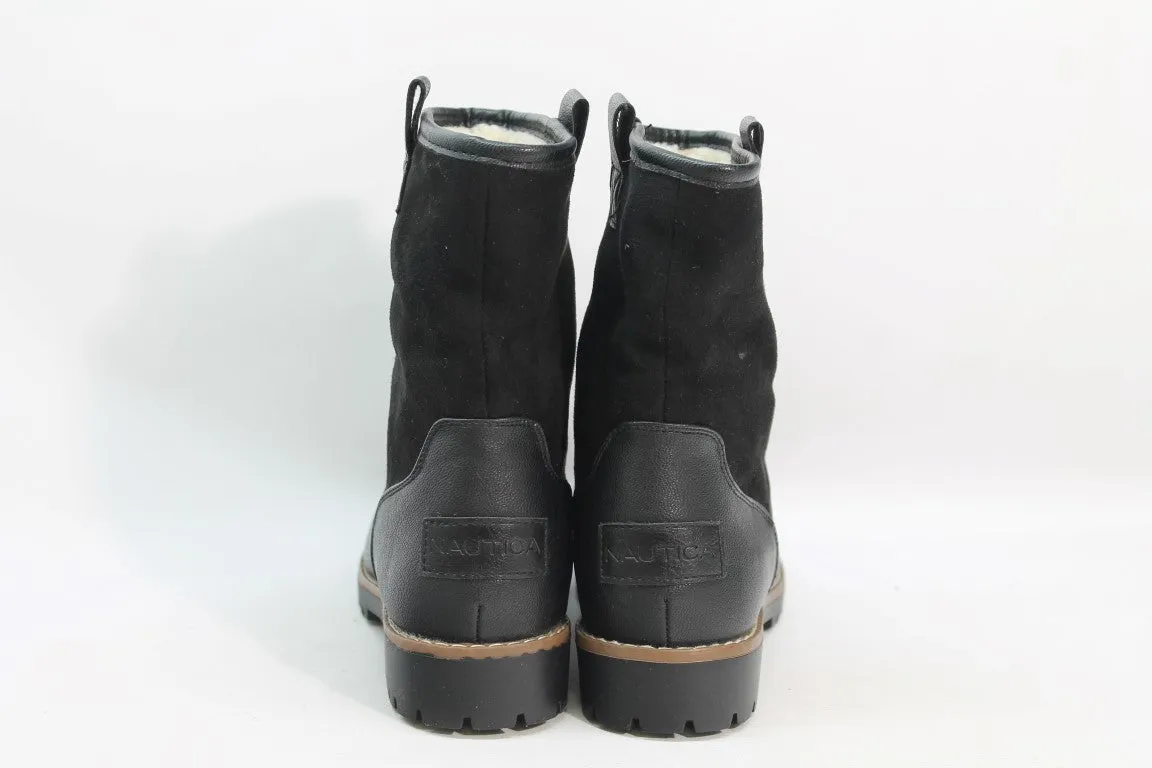 Nautica Bosun 3 Women's Black Boots 5.5M(ZAP18222)