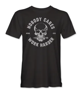 Nobody Cares Skull T-Shirt