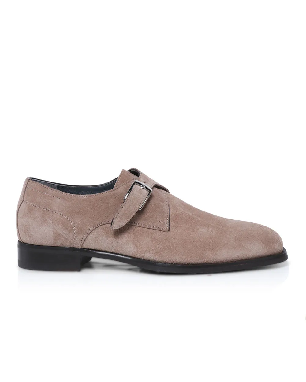 Parma Suede Monkstrap Loafer in Antilope