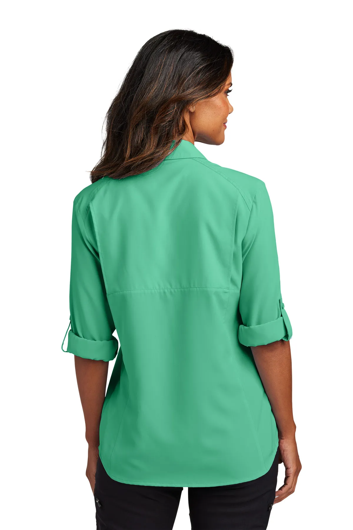 Port Authority Clothing LW960 Port Authority Ladies Long Sleeve UV Daybreak Shirt SKU: LW960